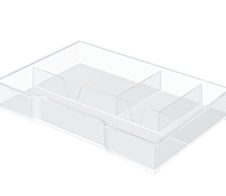 LEITZ Schubladeneinsatz Polystyrol transparent