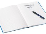 LEITZ Notizbuch DIN A5 liniert, 160 Seiten