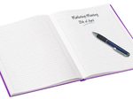 LEITZ Notizbuch DIN A5 liniert, 160 Seiten