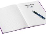 LEITZ Notizbuch DIN A5 liniert, 160 Seiten