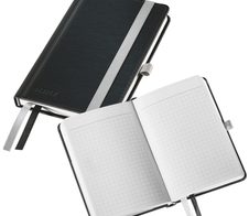 LEITZ Notizbuch DIN A6 kariert, 160 Seiten