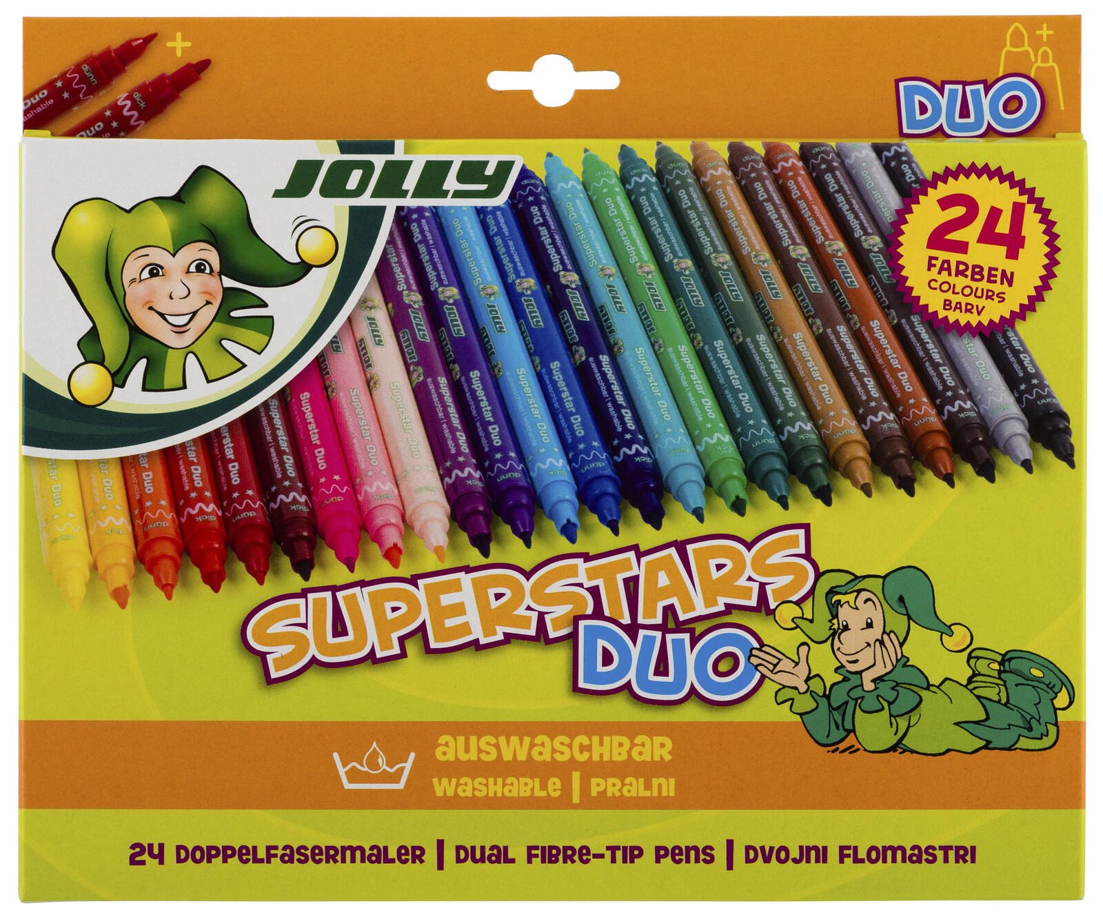 JOLLY Filzstifte Mehrfarbig 0.3 - 1.6 mm