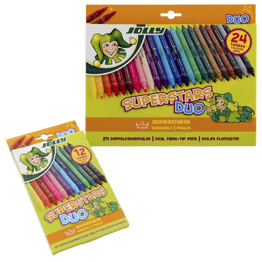 JOLLY Filzstifte Mehrfarbig 0.3 - 1.6 mm