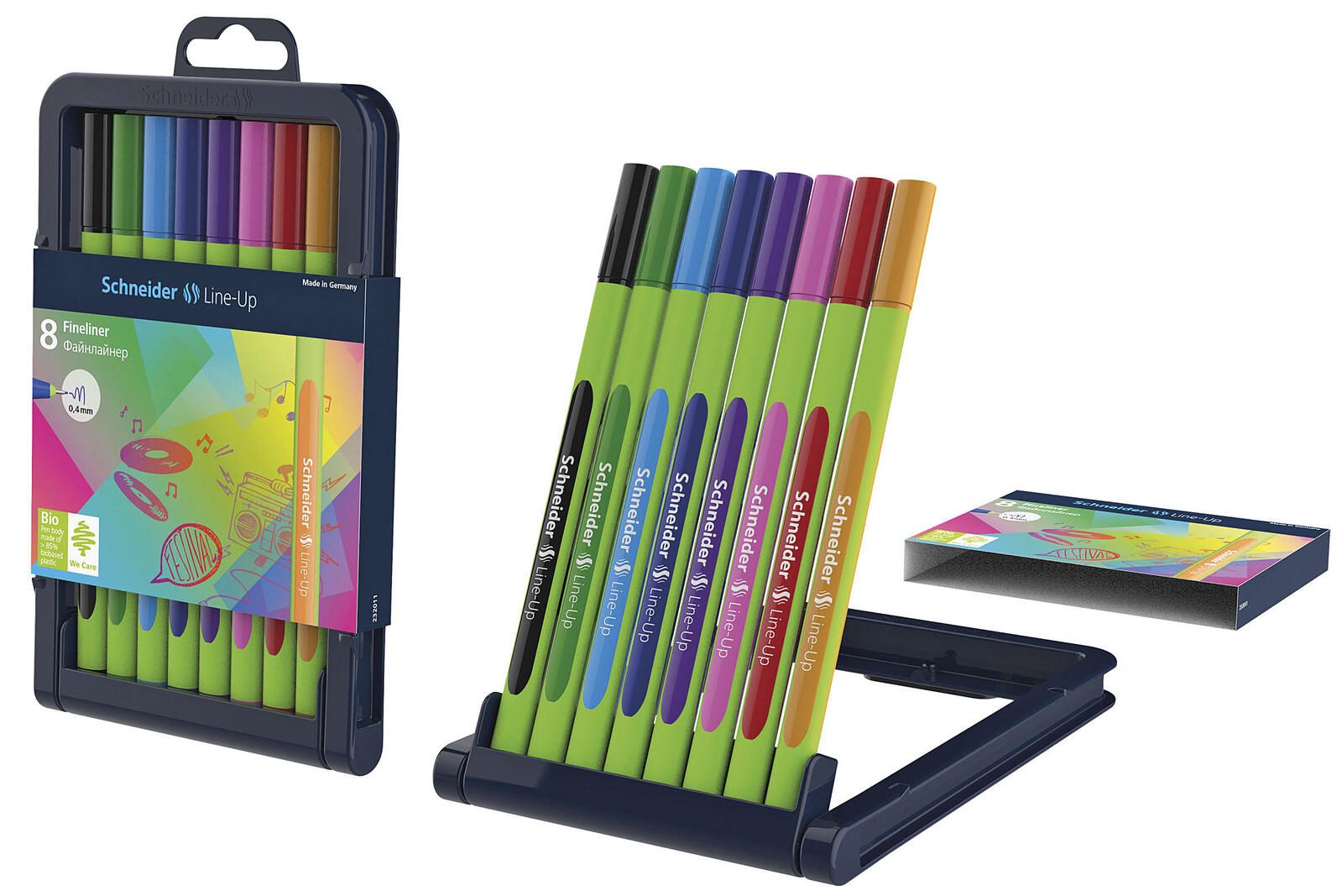 Schneider Fineliner 0.4 mm Mehrfarbig