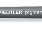 STAEDTLER Pigment Liner 308 Fineliner 0.05 + 0.1 + 0.3 + 0.5 + 0.8 mm Schwarz