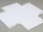 Zeller Aufbewahrungsbox vintage 19,2 l - 33,0 x 40,0 x 17,0 cm weiß, vintage