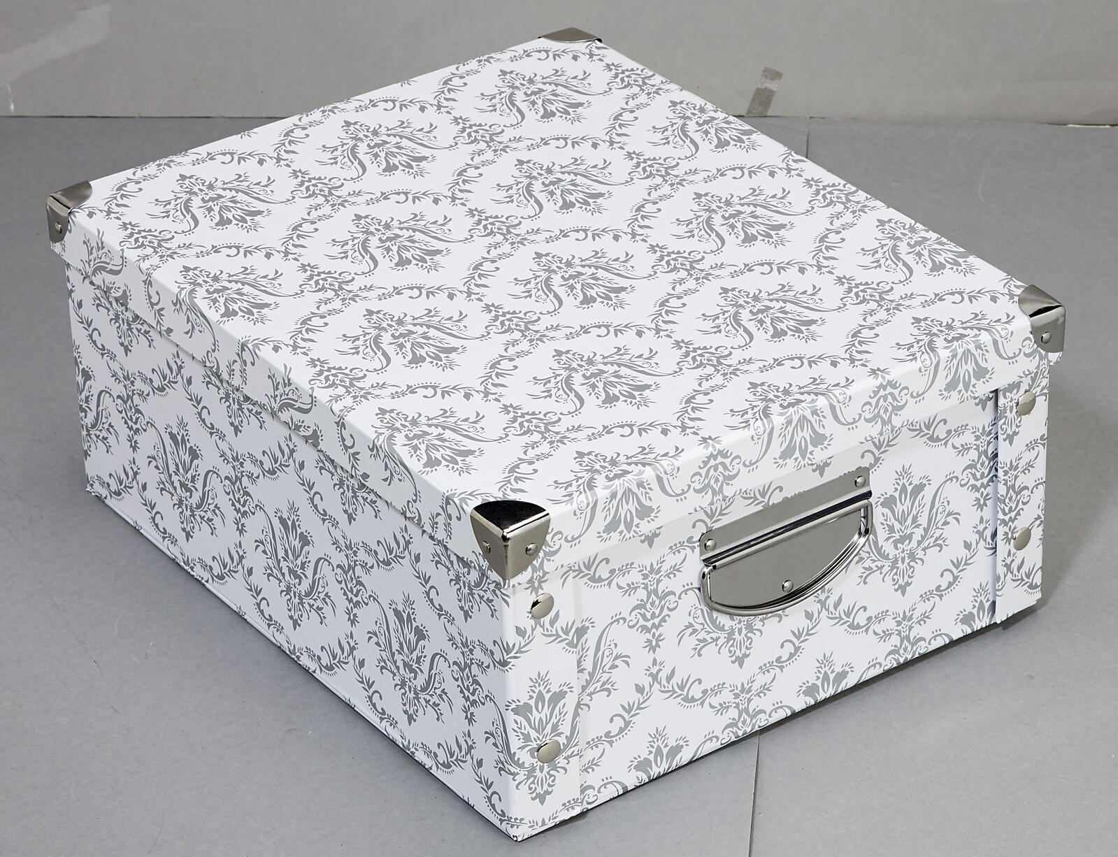 Zeller Aufbewahrungsbox vintage 19,2 l - 33,0 x 40,0 x 17,0 cm weiß, vintage