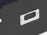 Zeller Aufbewahrungsbox 9,6 l - 26,0 x 31,0 x 14,0 cm schwarz