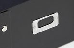 Zeller Aufbewahrungsbox 9,6 l - 26,0 x 31,0 x 14,0 cm schwarz