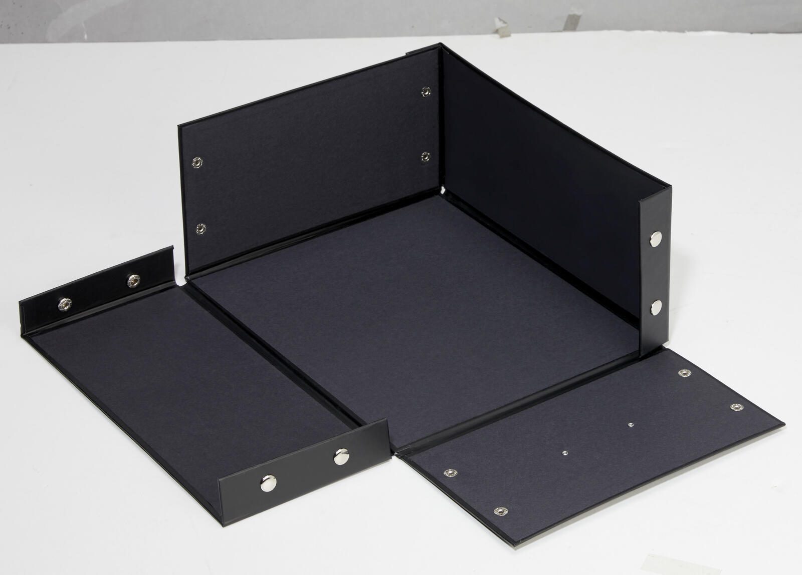 Zeller Aufbewahrungsbox 9,6 l - 26,0 x 31,0 x 14,0 cm schwarz