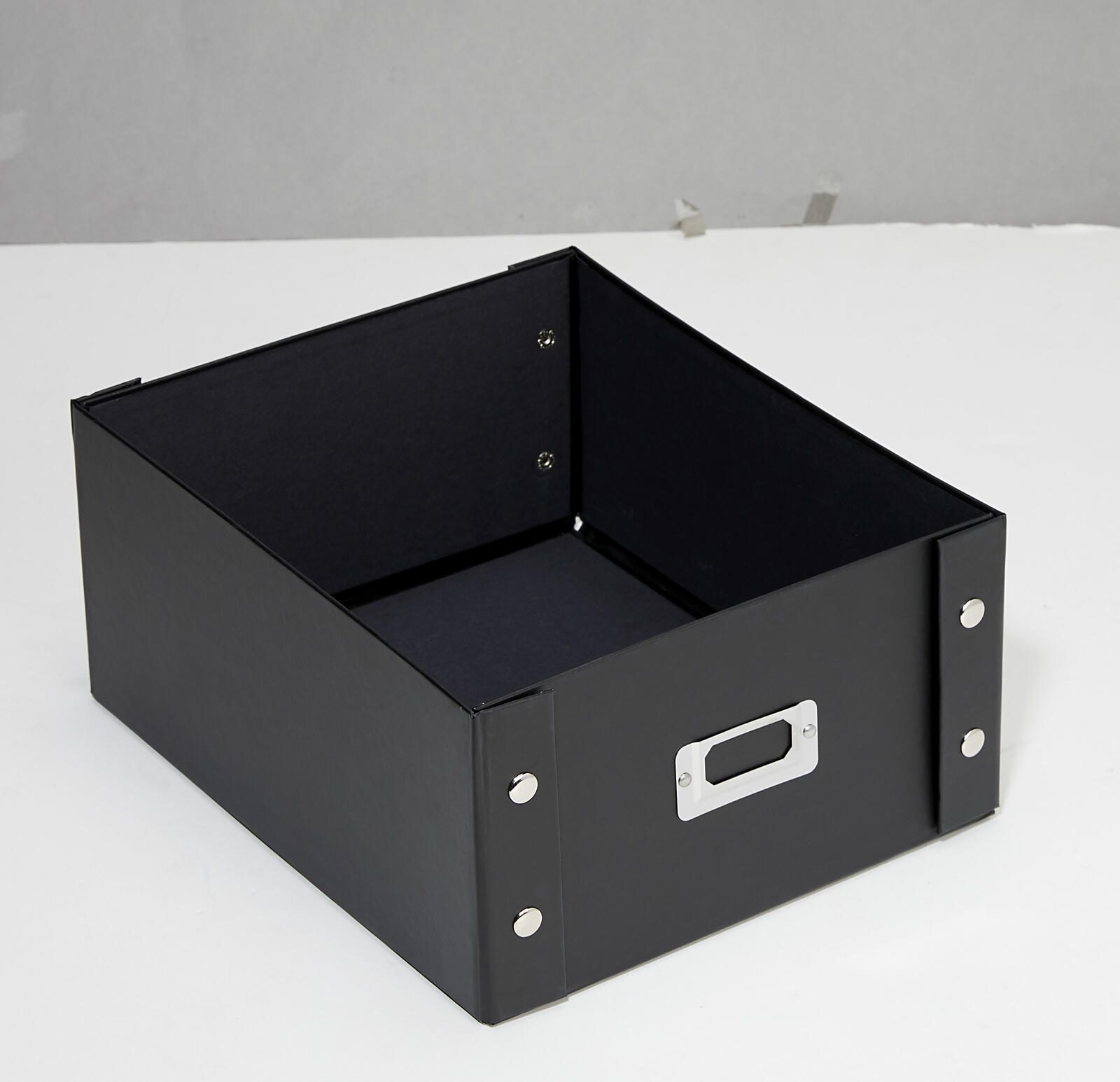 Zeller Aufbewahrungsbox 9,6 l - 26,0 x 31,0 x 14,0 cm schwarz