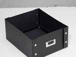 Zeller Aufbewahrungsbox 9,6 l - 26,0 x 31,0 x 14,0 cm schwarz