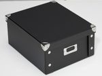 Zeller Aufbewahrungsbox 9,6 l - 26,0 x 31,0 x 14,0 cm schwarz