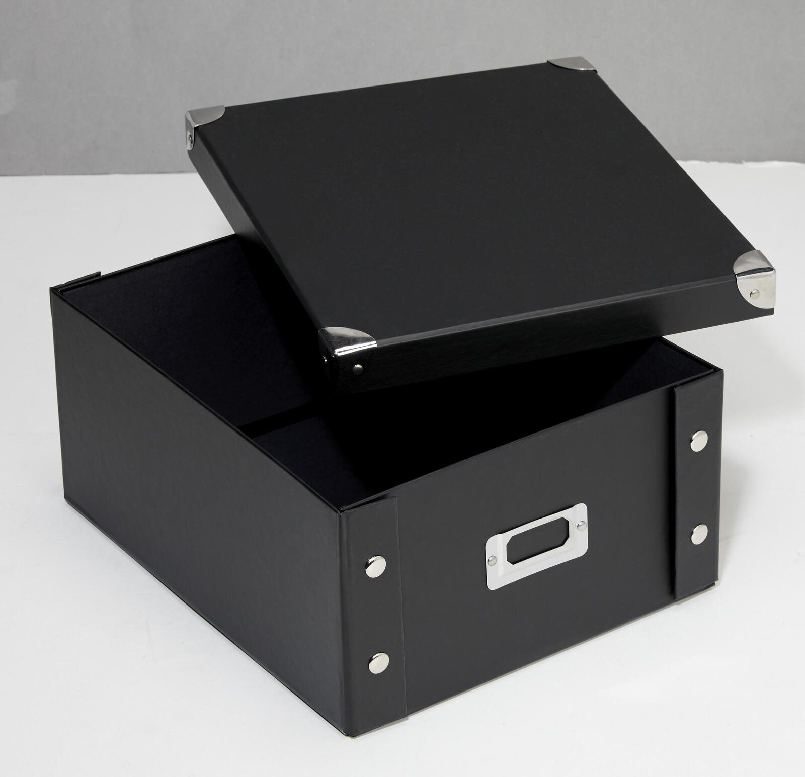 Zeller Aufbewahrungsbox 9,6 l - 26,0 x 31,0 x 14,0 cm schwarz