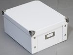 Zeller Aufbewahrungsbox 9,6 l - 26,0 x 31,0 x 14,0 cm weiß