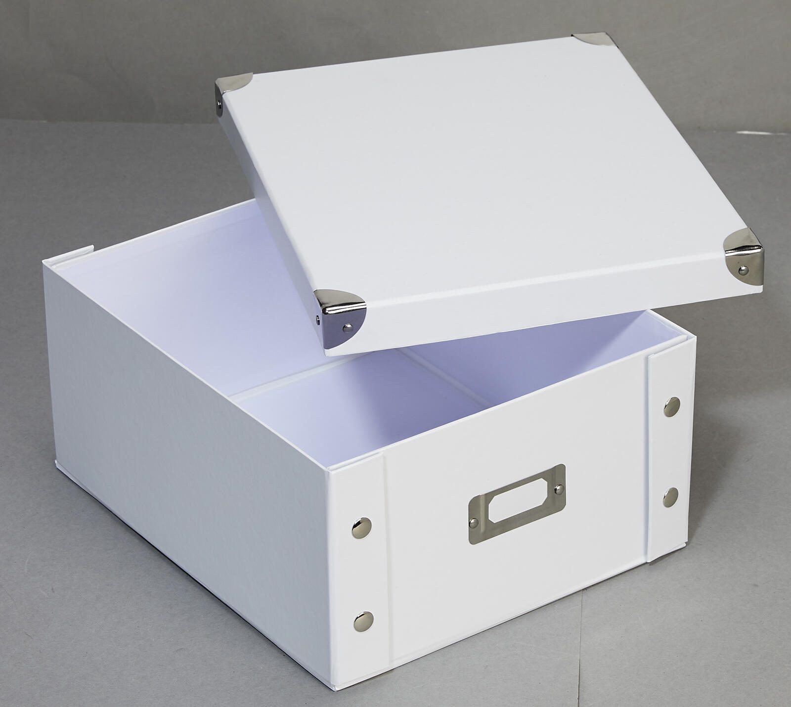 Zeller Aufbewahrungsbox 9,6 l - 26,0 x 31,0 x 14,0 cm weiß