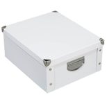Zeller Aufbewahrungsbox 19,2 l - 33,0 x 40,0 x 17,0 cm weiß
