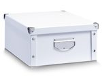 Zeller Aufbewahrungsbox 19,2 l - 33,0 x 40,0 x 17,0 cm weiß