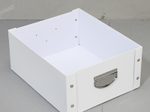 Zeller Aufbewahrungsbox 19,2 l - 33,0 x 40,0 x 17,0 cm weiß