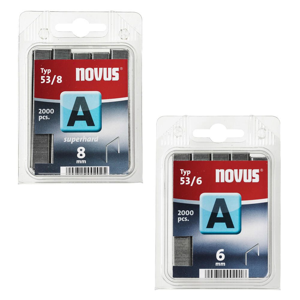 novus Tackerklammern 11.3 mm 6 mm