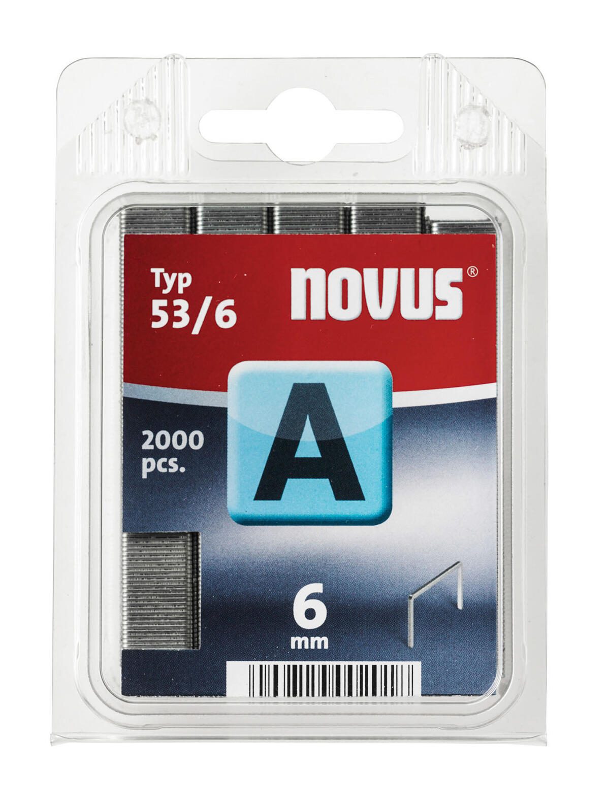 novus Tackerklammern 11.3 mm 6 mm