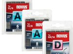 novus Tackerklammern 11.3 mm 6 mm