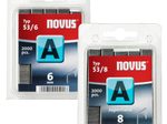 novus Tackerklammern 11.3 mm 6 mm