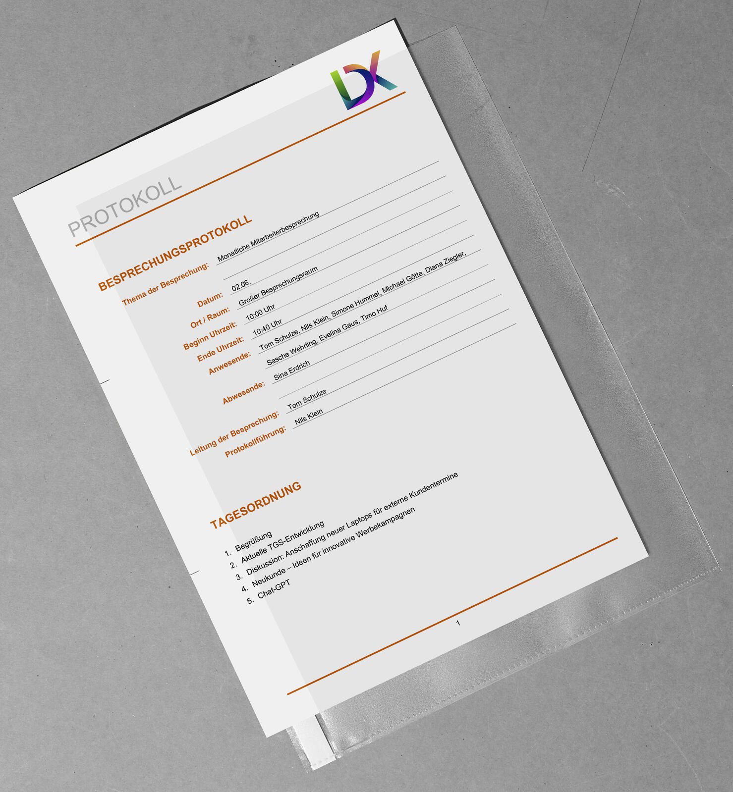 LEITZ Prospekthüllen DIN A4 0.085 mm transparent
