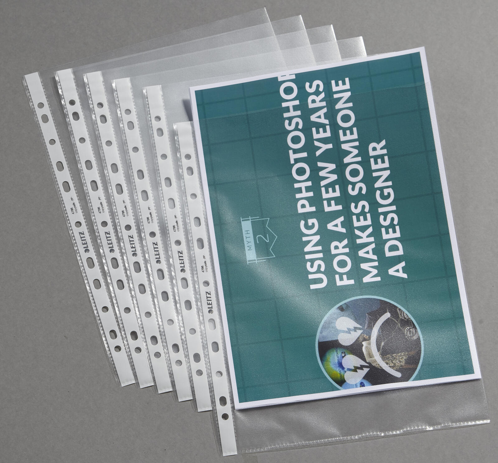LEITZ Prospekthüllen DIN A4 0.065 mm transparent