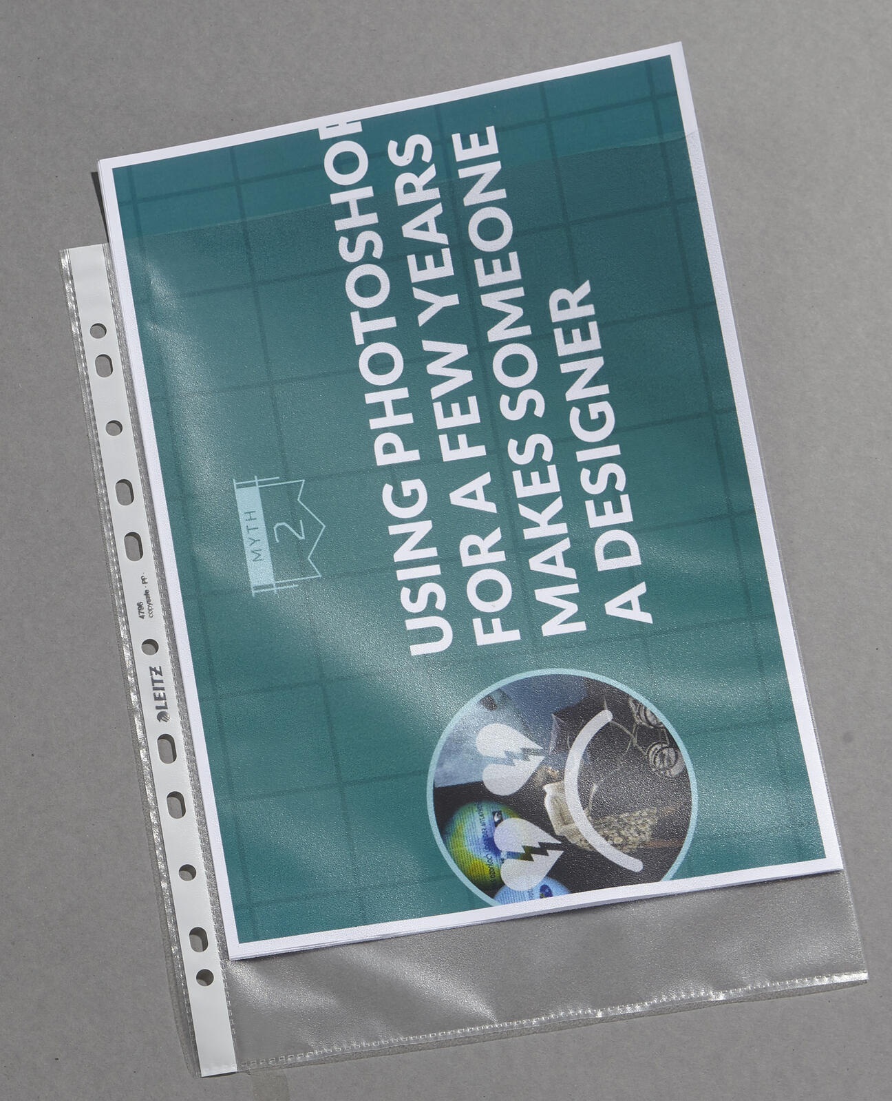 LEITZ Prospekthüllen DIN A4 0.065 mm transparent