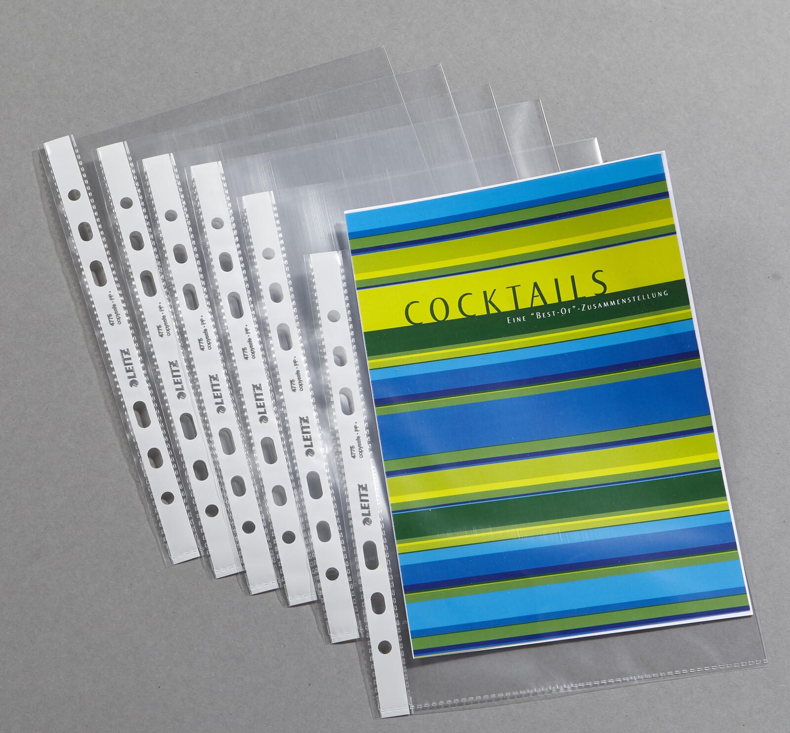LEITZ Prospekthüllen A5 0.075 mm transparent