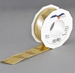 PRÄSENT Geschenkband Denver 40 mm x 25 m gold