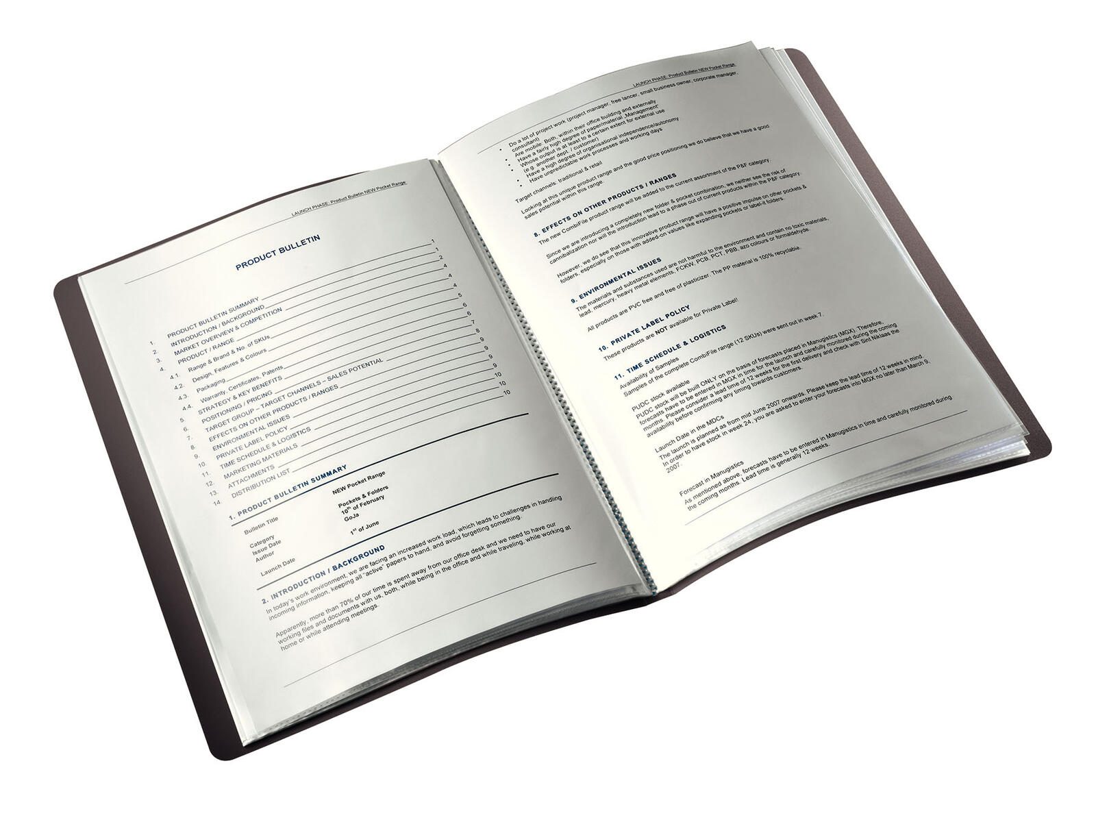 LEITZ Sichtbuch DIN A4 weiß