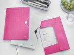 LEITZ Eckspanner WOW DIN A4 pink