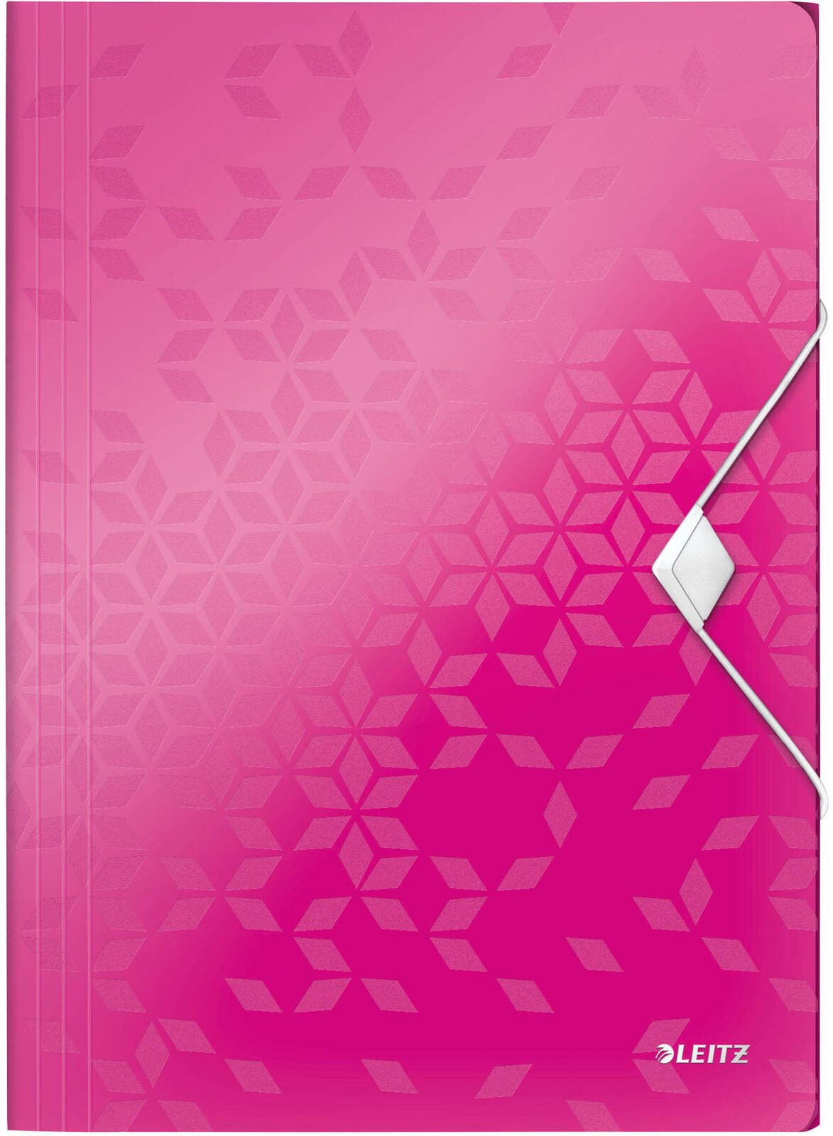 LEITZ Eckspanner WOW DIN A4 pink
