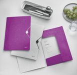 LEITZ Eckspanner WOW DIN A4 violett