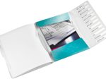 LEITZ Ordnungsmappe DIN A4 12-Fach  eisblau