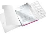 LEITZ Ordnungsmappe DIN A4 6-Fach  pink