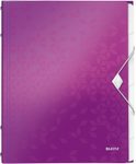 LEITZ Ordnungsmappe DIN A4 6-Fach violett