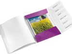 LEITZ Ordnungsmappe DIN A4 6-Fach  violett