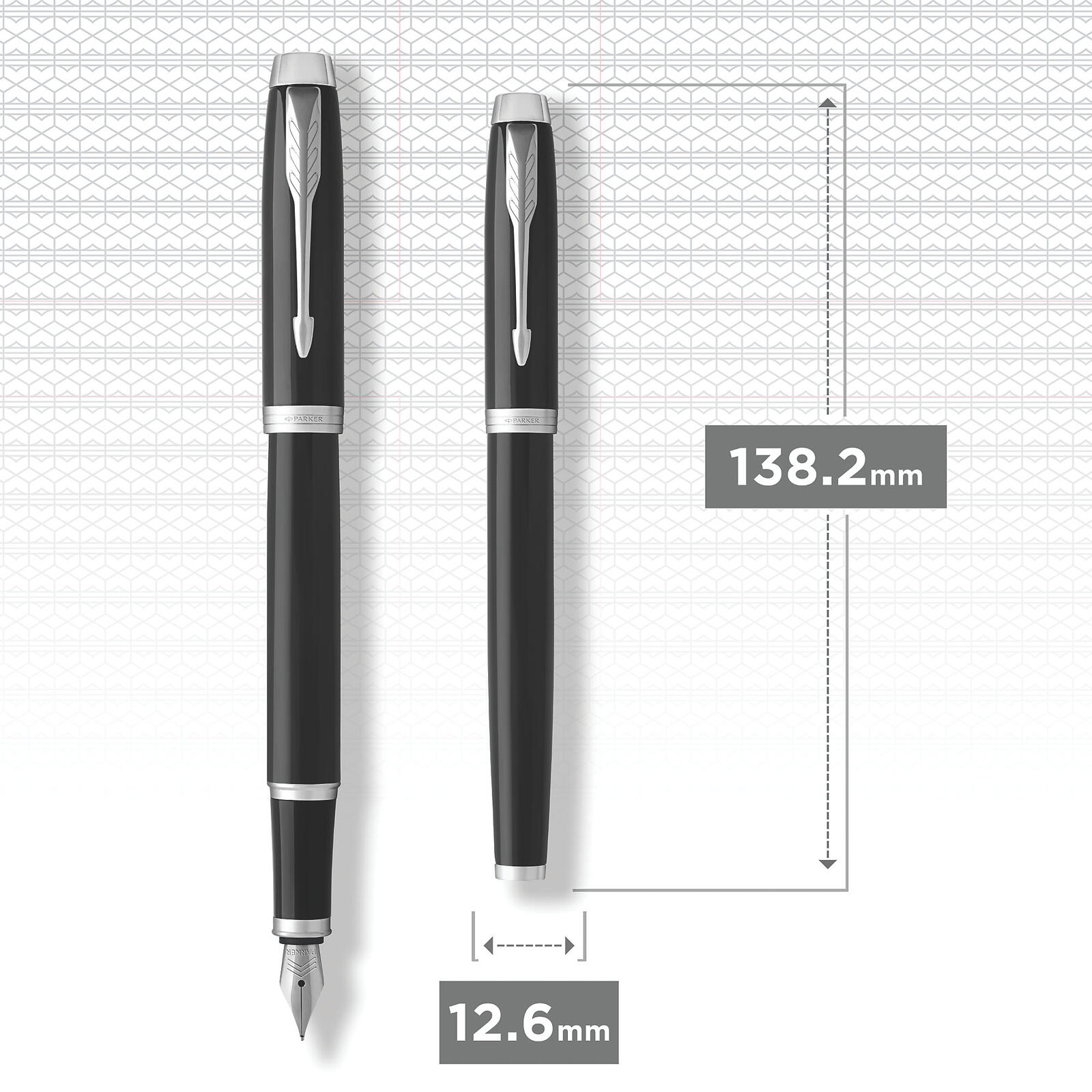 PARKER Patronenfüller schwarz