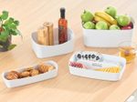 LEITZ Aufbewahrungsbox 5,0 l - 31,8 x 19,1 x 12,8 cm perlweiß/grau