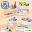 LEITZ Aufbewahrungsbox 18,0 l - 38,5 x 31,8 x 19,8 cm perlweiß/grau