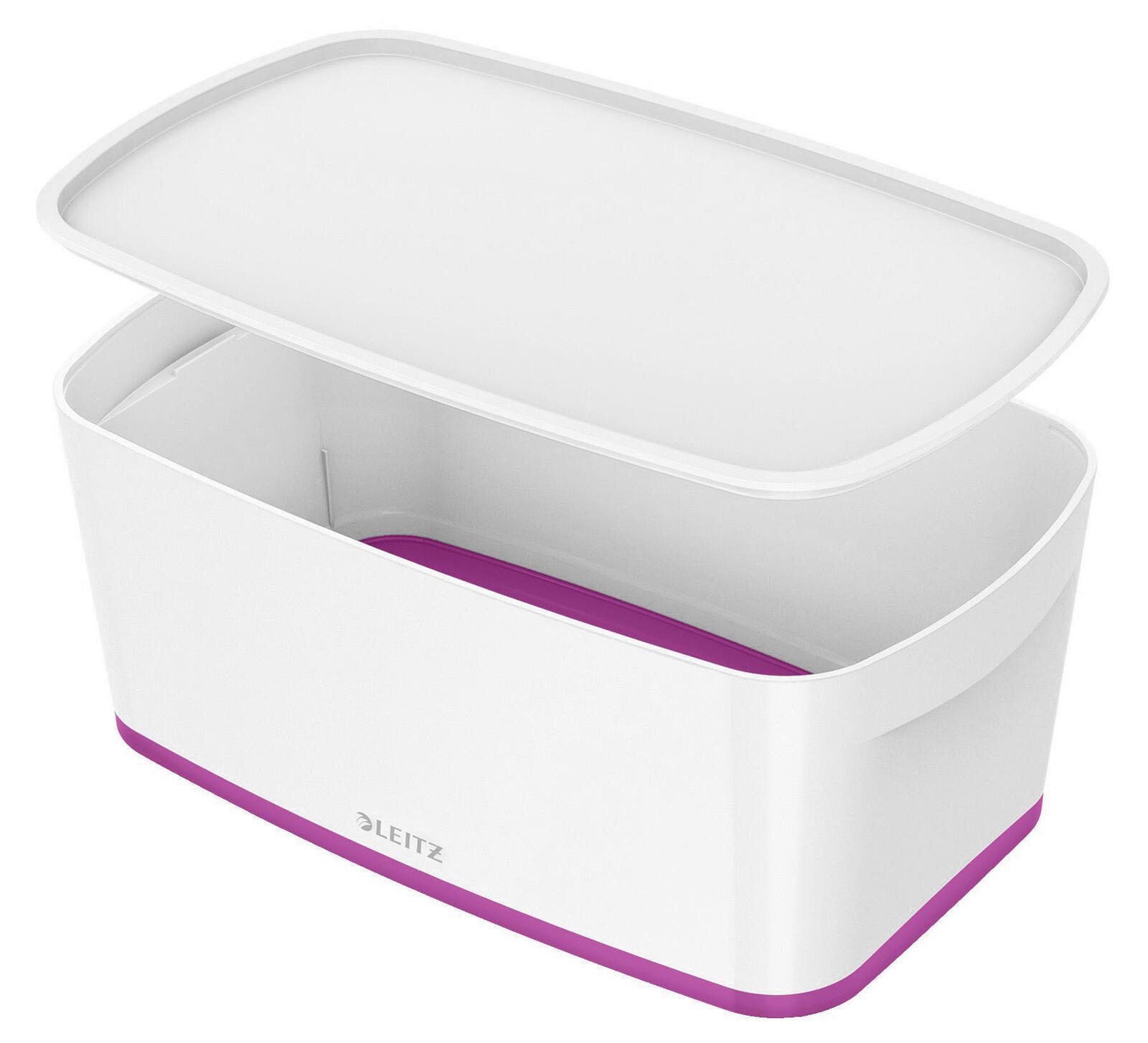 LEITZ Aufbewahrungsbox 5,0 l - 31,8 x 19,1 x 12,8 cm perlweiß/pink
