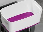 LEITZ Aufbewahrungsbox 5,0 l - 31,8 x 19,1 x 12,8 cm perlweiß/pink