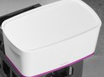 LEITZ Aufbewahrungsbox 5,0 l - 31,8 x 19,1 x 12,8 cm perlweiß/pink