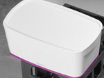 LEITZ Aufbewahrungsbox 5,0 l - 31,8 x 19,1 x 12,8 cm perlweiß/pink