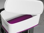 LEITZ Aufbewahrungsbox 5,0 l - 31,8 x 19,1 x 12,8 cm perlweiß/pink