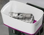 LEITZ Aufbewahrungsbox 5,0 l - 31,8 x 19,1 x 12,8 cm perlweiß/pink