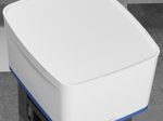 LEITZ Aufbewahrungsbox 18,0 l - 38,5 x 31,8 x 19,8 cm perlweiß/blau